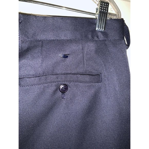 Bolle Tech Sz 38 Navy Blue Pleated Front Performance Golf Shorts EUC - Picture 5 of 9